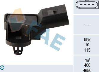 FAE 15042 - Sensor, boost pressure parts5.com