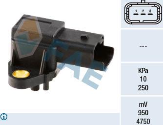 FAE 15017 - Érzékelő, szívócső nyomás parts5.com