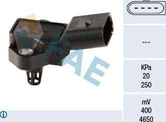 FAE 15026 - Sensor, boost pressure parts5.com