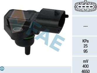 FAE 15126 - Sensor, intake manifold pressure parts5.com