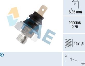 FAE 11400 - Sender Unit, oil pressure parts5.com