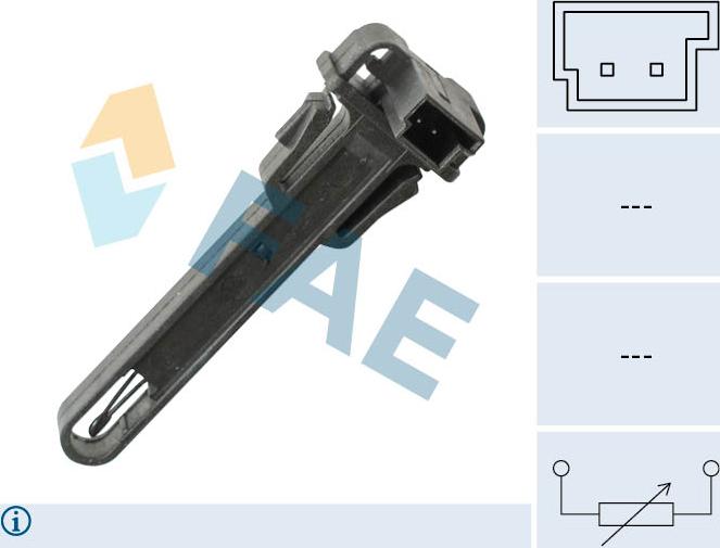 FAE 33924 - Senzor, temperatura notranjega prostora parts5.com