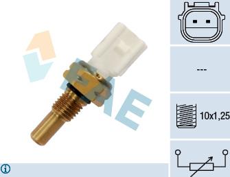 FAE 33456 - Sensor, coolant temperature parts5.com