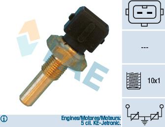 FAE 33410 - Senzor, temperatura rashladnog sredstva parts5.com