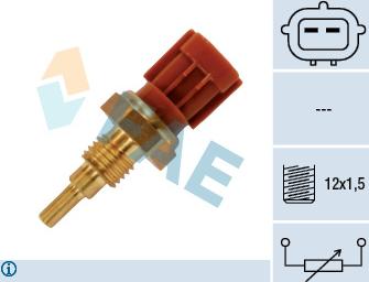 FAE 33475 - Αισθητήρας, θερμοκρ. ψυκτικού υγρού parts5.com