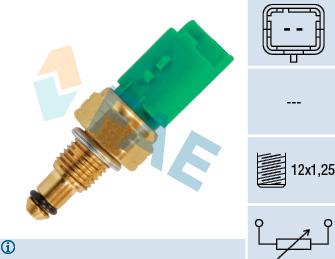 FAE 33695 - Czujnik, temperatura płynu chłodzącego parts5.com