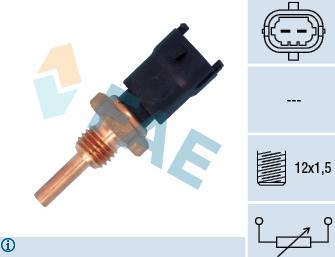 FAE 33685 - Snímač, teplota chladiva parts5.com