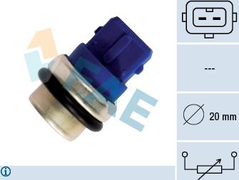 FAE 33630 - Senzor, temperatura hladilnega sredstva parts5.com