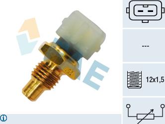 FAE 33060 - Датчик, температура охлаждающей жидкости parts5.com