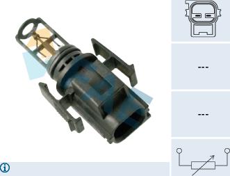 FAE 33178 - Sensor, intake air temperature parts5.com