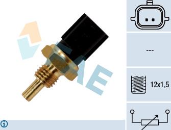 FAE 33840 - Andur,Jahutusvedeliku temp. parts5.com