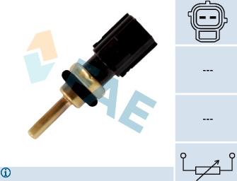 FAE 33835 - Sensor, temperatura del refrigerante parts5.com