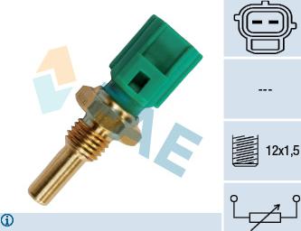 FAE 33250 - Snímač, teplota oleje parts5.com