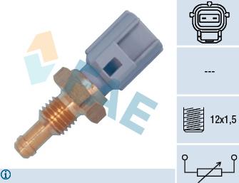 FAE 33735 - Snímač, teplota chladiva parts5.com