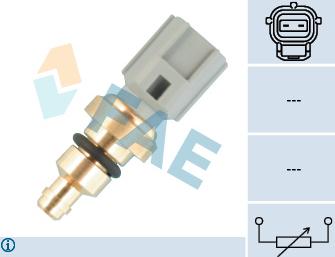 FAE 33736 - Czujnik, temperatura płynu chłodzącego parts5.com