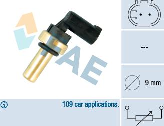 FAE 32705 - Senzor,temperatura lichid de racire parts5.com