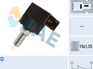 FAE 24544 - Выключатель, привод сцепления (Tempomat) parts5.com