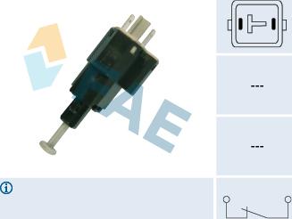 FAE 24505 - Interruptor luces freno parts5.com