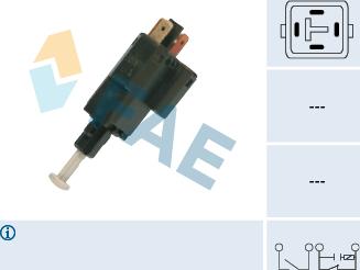 FAE 24516 - Interruptor luces freno parts5.com