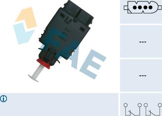 FAE 24530 - Interruptor luces freno parts5.com