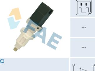 FAE 24660 - Comutator lumini frana parts5.com