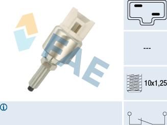 FAE 24610 - Interruptor luces freno parts5.com