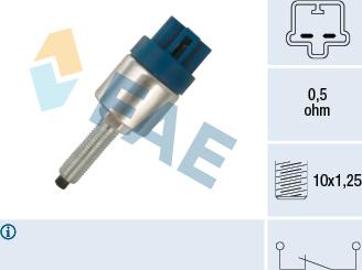 FAE 24680 - Spínač brzdových svetiel parts5.com