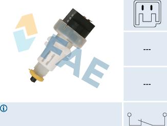 FAE 24675 - Comutator lumini frana parts5.com