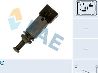 FAE 24890 - Comutator lumini frana parts5.com