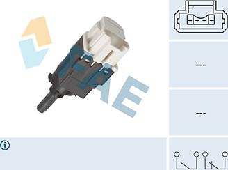 FAE 24893 - Comutator lumini frana parts5.com