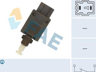 FAE 24851 - Comutator lumini frana parts5.com