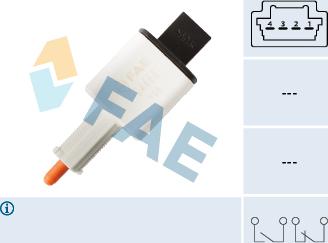 FAE 24888 - Spínač brzdového světla parts5.com