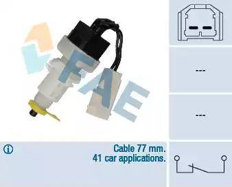 FAE 24365 - Interruptor luces freno parts5.com