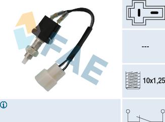 FAE 24330 - Interruptor luces freno parts5.com