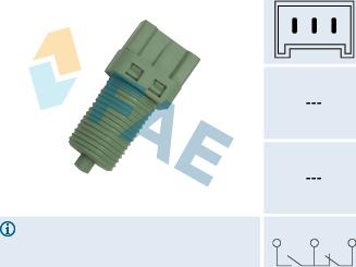 FAE 24700 - Prekidač za stop-svetlo parts5.com