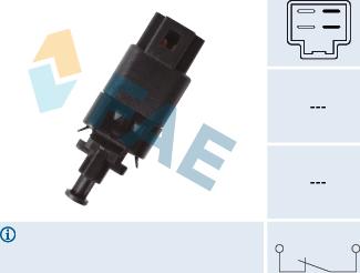 FAE 24784 - Comutator lumini frana parts5.com