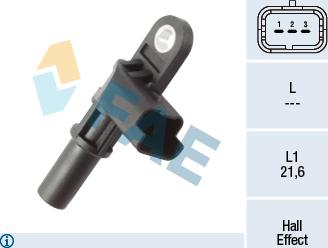 FAE 79444 - Sensor, Nockenwellenposition parts5.com