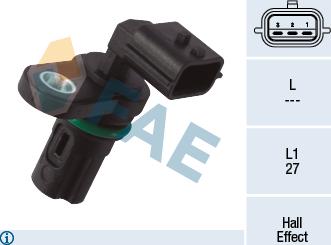 FAE 79448 - Senzor,pozitie ax cu came parts5.com