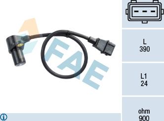 FAE 79052 - Sensor, crankshaft pulse parts5.com