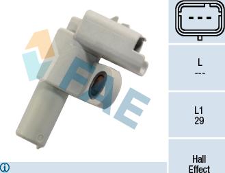 FAE 79151 - Senzor,pozitie ax cu came parts5.com