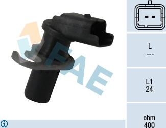 FAE 79116 - Sensor, crankshaft pulse parts5.com