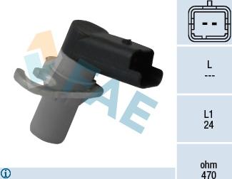 FAE 79117 - Impulsgeber, Kurbelwelle parts5.com