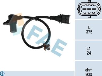 FAE 79303 - Senzor impulsuri, arbore cotit parts5.com