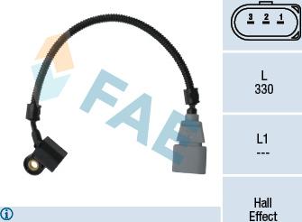 FAE 79331 - Sensor, camshaft position parts5.com