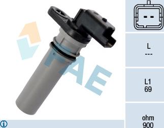 FAE 79256 - Sensor, crankshaft pulse parts5.com