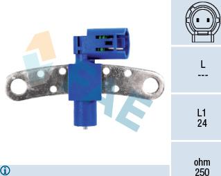 FAE 79217 - Capteur d'angle, vilebrequin parts5.com