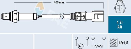 FAE 75639 - Sonda lambda parts5.com