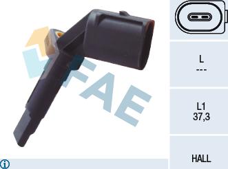 FAE 78090 - Érzékelő, kerékfordulatszám parts5.com