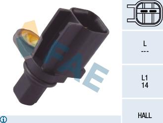 FAE 78113 - Sensor, Raddrehzahl parts5.com