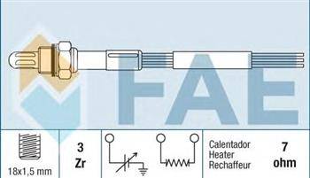 FAE 77006 - Sonda Lambda parts5.com